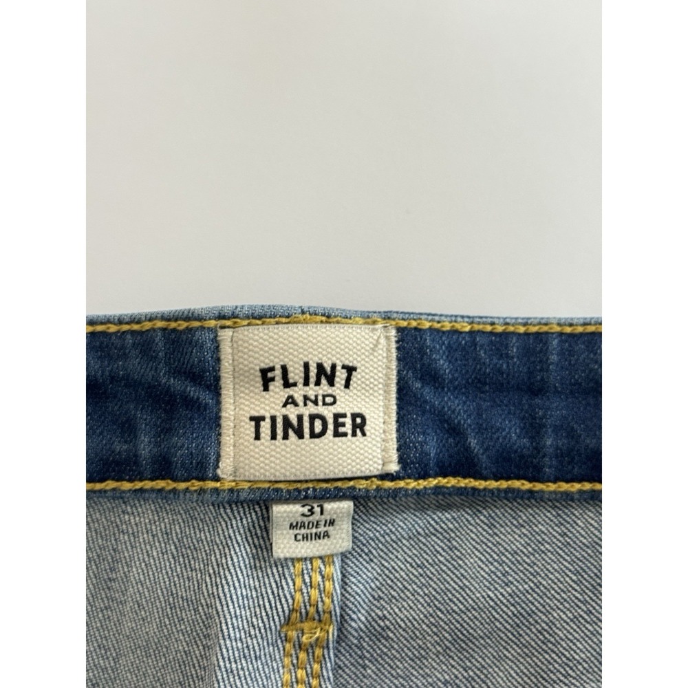 Flint and Tinder Carpenter Shorts Mens Sz 31 Stonewash Denim Huckberry NWT - Picture 6 of 14